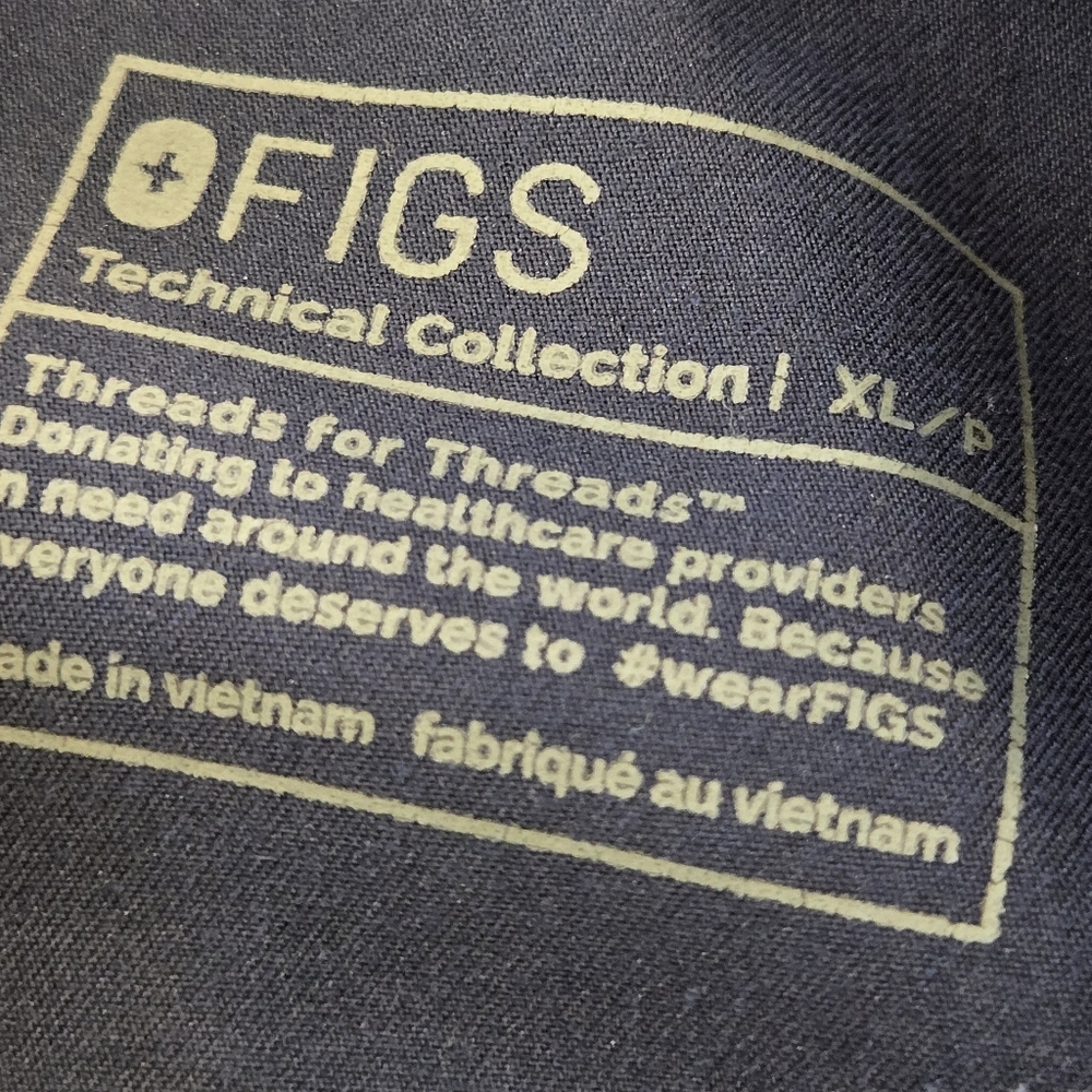 figs livingston Blue pants Size XL Petite - Picture 3 of 12